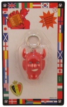 sleutelhanger rode duivel 6cm